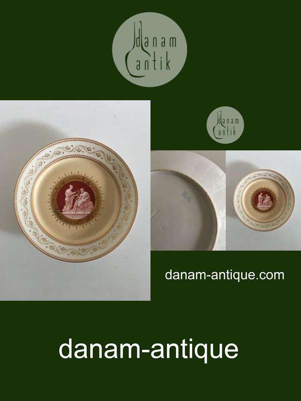 Bing & Grøndahl Tidlig tallerken med Thorvaldsen motiv.