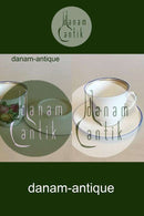 Bing & Grøndahl Kaffekop dekoreret med buket af roser. Fra 1853-1894