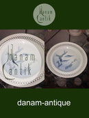 ビング＆グロンダール アールヌーヴォー魚文透かし彫り皿 No 3112/1-21&