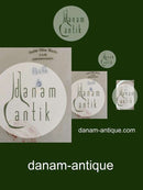 Bing & Grondahl Schmetterling mit Gold Essteller