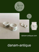 Bing & Grøndahl Grey Orchid Salt and Pepper Set