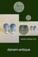 Bing & Grondahl Möwe mit Gold Salz- und Pfefferstreuer Nr. 52 B