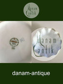 Bing & Grøndahl Seagull with Gold Lile Skål med Bølge Kant No 350