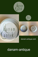 Bing & Grondahl Möwe mit Gold Speiseteller mit durchbrochenem Rand Nr. 326.5