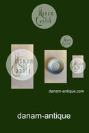 Bing & Grøndahl Måge med Guld Kagetallerken med gennembrudt kant No 306.5