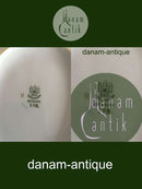 Bing & Grøndahl Måge med Guld Lille Bladformet Asiet No 198