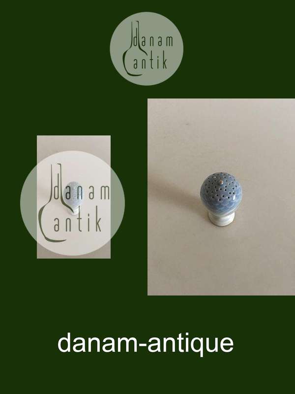 Bing & Grøndahl Måge med guld Salt/pepper bøsse No 52 B