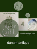 Bing & Grøndahl Måge med Guld Ovalt Fad No. 18