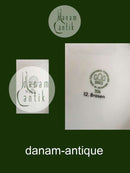 Bing & Grøndahl Måge med Guld Fiske Frokost Tallerken &26/12 Brasen