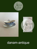 Bing & Grondahl Möwe mit goldener Soßenschüssel Nr. 8