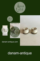 Bing Grondahl石器套装 秘鲁 一对烛台 编号501