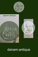 Bing & Grøndahl Saksisk Blomst, Creme Kaffekop med underkop No. 102