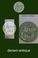 Bing & Grøndahl Saksisk Blomst, Creme Sidetallerken no 28A