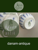 Bing og Grøndahl Sommerfugl Sennepskrukke med Låg No. 52C