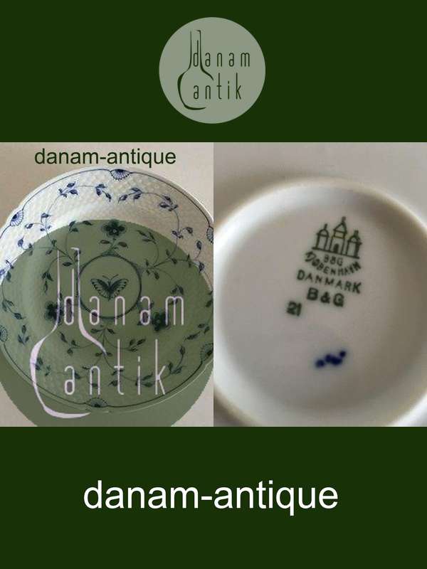 Bing og Grøndahl Sommerfugl Rundt Serveringsfad No 21