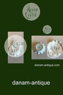 Bing & Grøndahl Saksisk Blomst, Håndmalet Skål med bølget kant No 227