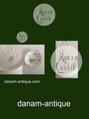 Bing & Grøndahl Saksisk Blomst Kagefad med Hanke No 101