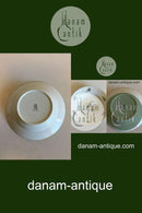 Bing & Grondahl Saxon Flower, White Deep Dessert Plate No 23