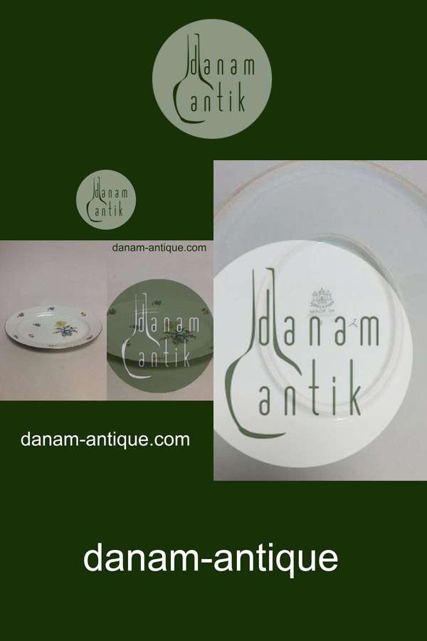 Bing & Grondahl Saxon Flower Oval Serving Dish No 16