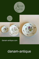 Bing & Grøndahl Saksisk Blomst, Håndmalet Spisetallerken