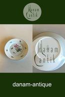 Bing & Grøndahl Saksisk Blomst, Håndmalet Frokosttallerken