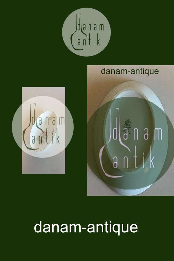 Bing & Grøndahl Saksisk Blomst, Håndmalet Ovalt fad No 39