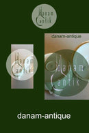 Bing & Grøndahl Rund Terrin med låg Stel med grøn dekoration med guld på form 507(Herregaard)