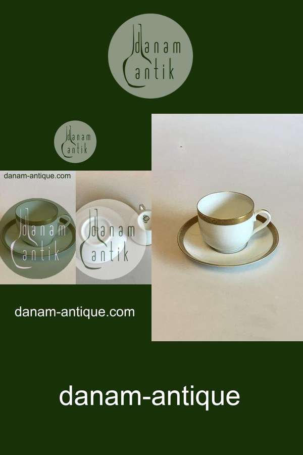 Bing & Grøndahl Josephine Kaffekop med underkop No 102