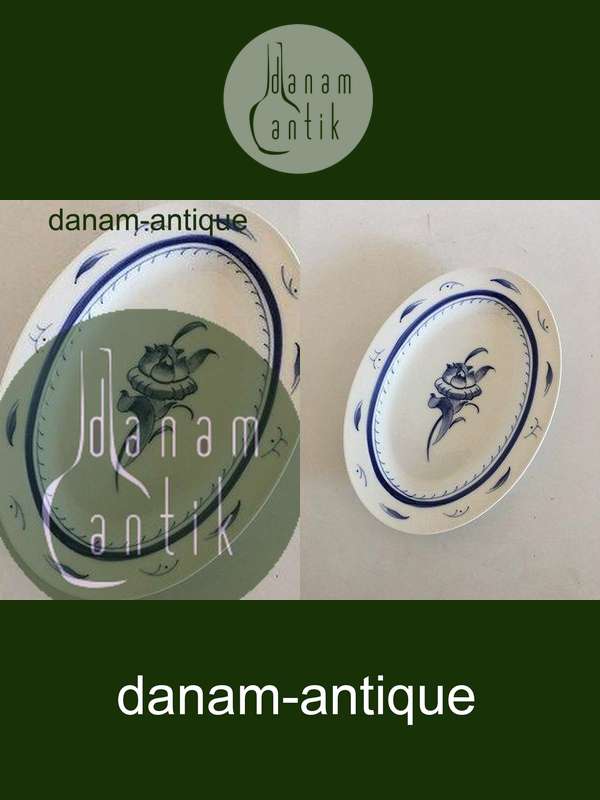 ビング＆グロンダール アニバーサリーセット / ブルーカーネーション オーバルディッシュ