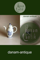 Bing & Grøndahl Jubilæumsstel / Blå Nellike Kaffekande