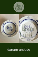 Bing & Grøndahl Jubilæumsstel / Blå Nellike Kageopsats