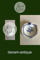 Bing & Grøndahl Jubilæumsstel / Blå Nellike Asiet