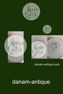 Bing & Grøndahl Henning Koppel Hvid Fad med hanke No 402