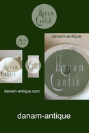 Bing & Grøndahl Henning Koppel Hvid Fad med hanke No 401