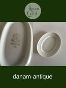 Bing & Grøndahl Henning Koppel Hvid Ovalt Serveringsfad No 18 / 318