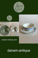 Bing & Grondahl Kronberg with pierced border Bouillon Cup with Saucer No 481