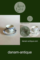 Bing & Grondahl Kronberg Coffee Cup and pierced Saucer No 305