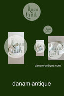 Bing Grondahl 谷中百合咖啡杯和茶盘 编号305