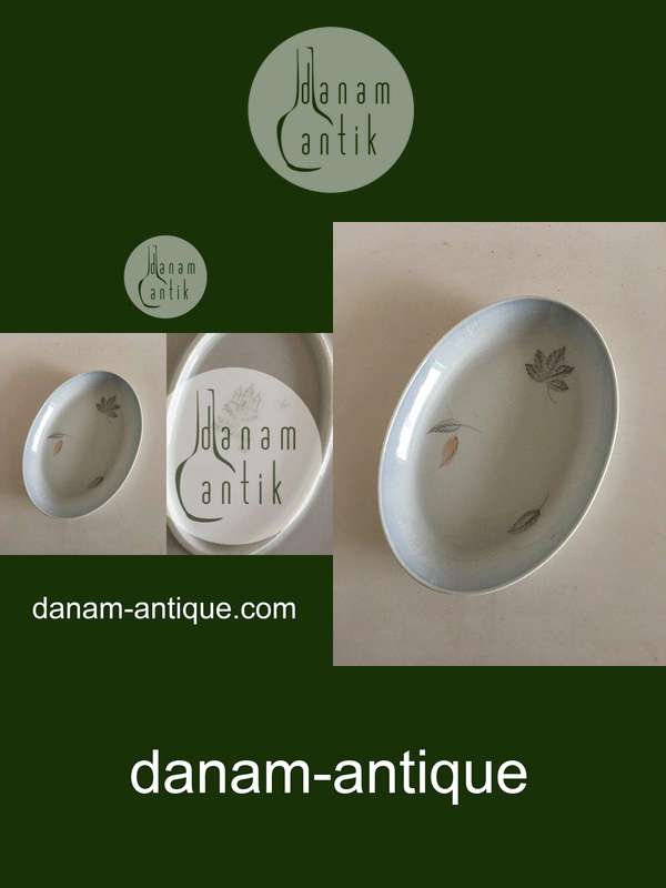 Bing & Grøndahl Løvfald Ovalt Fad No 18