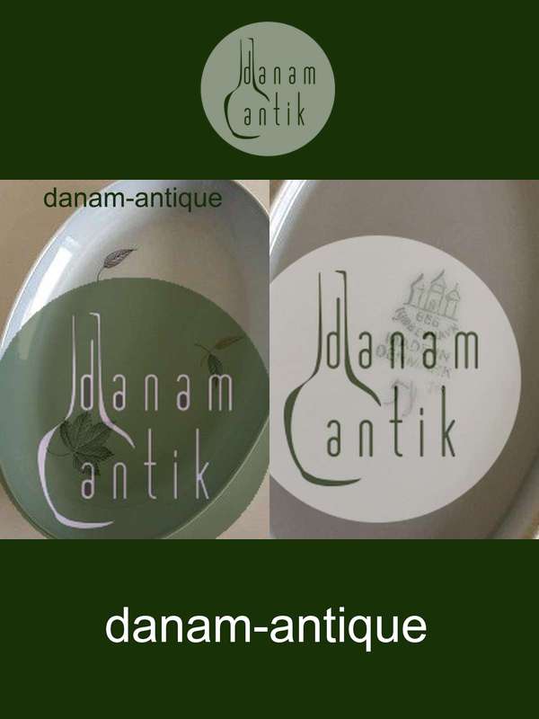 Bing & Grøndahl Løvfald Ovalt Fad No 16