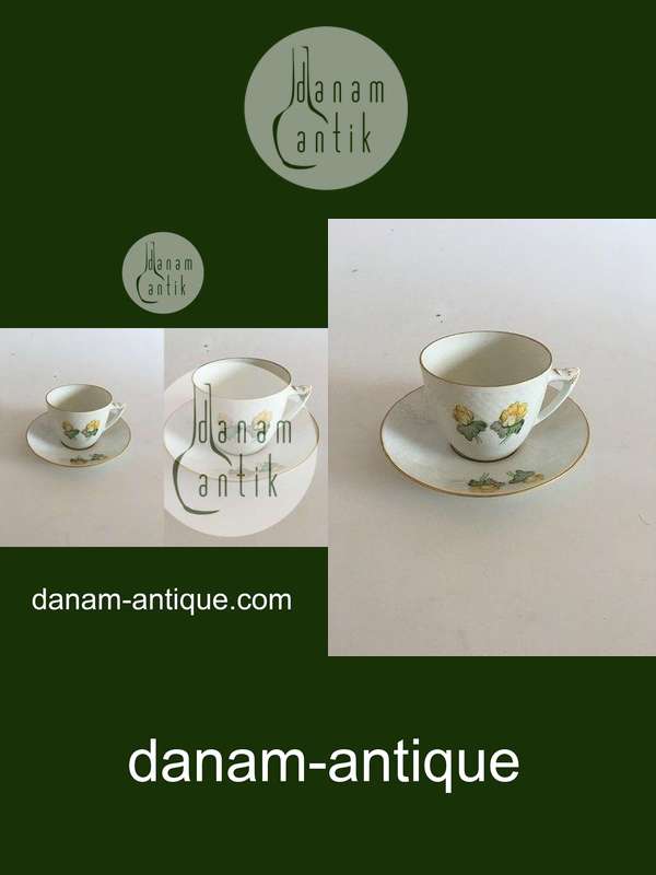 Bing & Grøndahl Erantis Kaffekop and Underkop No 305