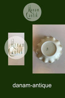 Bing & Grøndahl Elegance, Creme Skål med bølget kant No 227