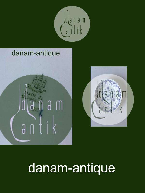 Bing og Grøndahl Dickens Sommerfugl Kagetallerken No. 28 / 616