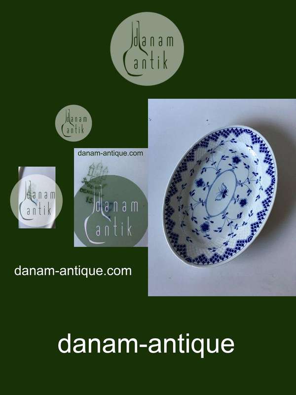 Bing & Grøndahl Dickens Ovalt Serveringsfad No 15