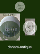 Bing & Grondahl Kuchenteller mit Blumendekor und Goldrand