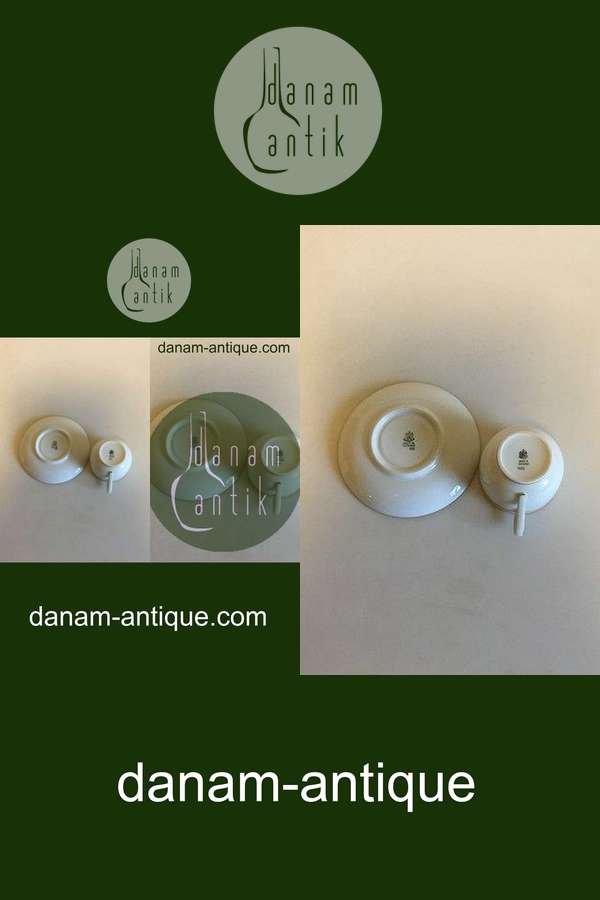 Bing & Grøndahl Don Juan Kaffekop med underkop No 102