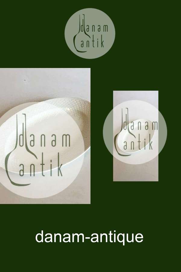 Bing & Grøndahl Elegance, Creme Ovalt fad No 16