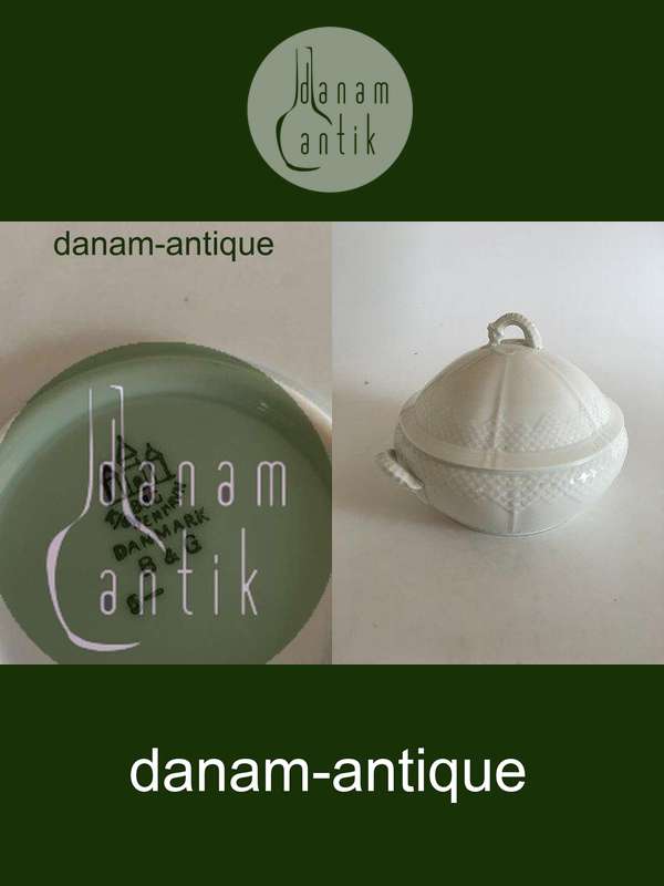 Bing og Grøndahl Elegance, Hvid Lågfad No 5