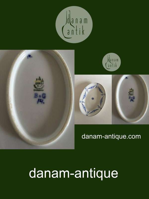 Bing & Grøndahl Empire Serveringsfad, Stor No 14