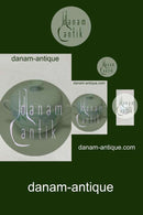 Bing & Grøndahl Fleur, Lyseblå Sukkerskål No 302